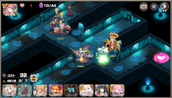  モンスター娘TDのプレイ３